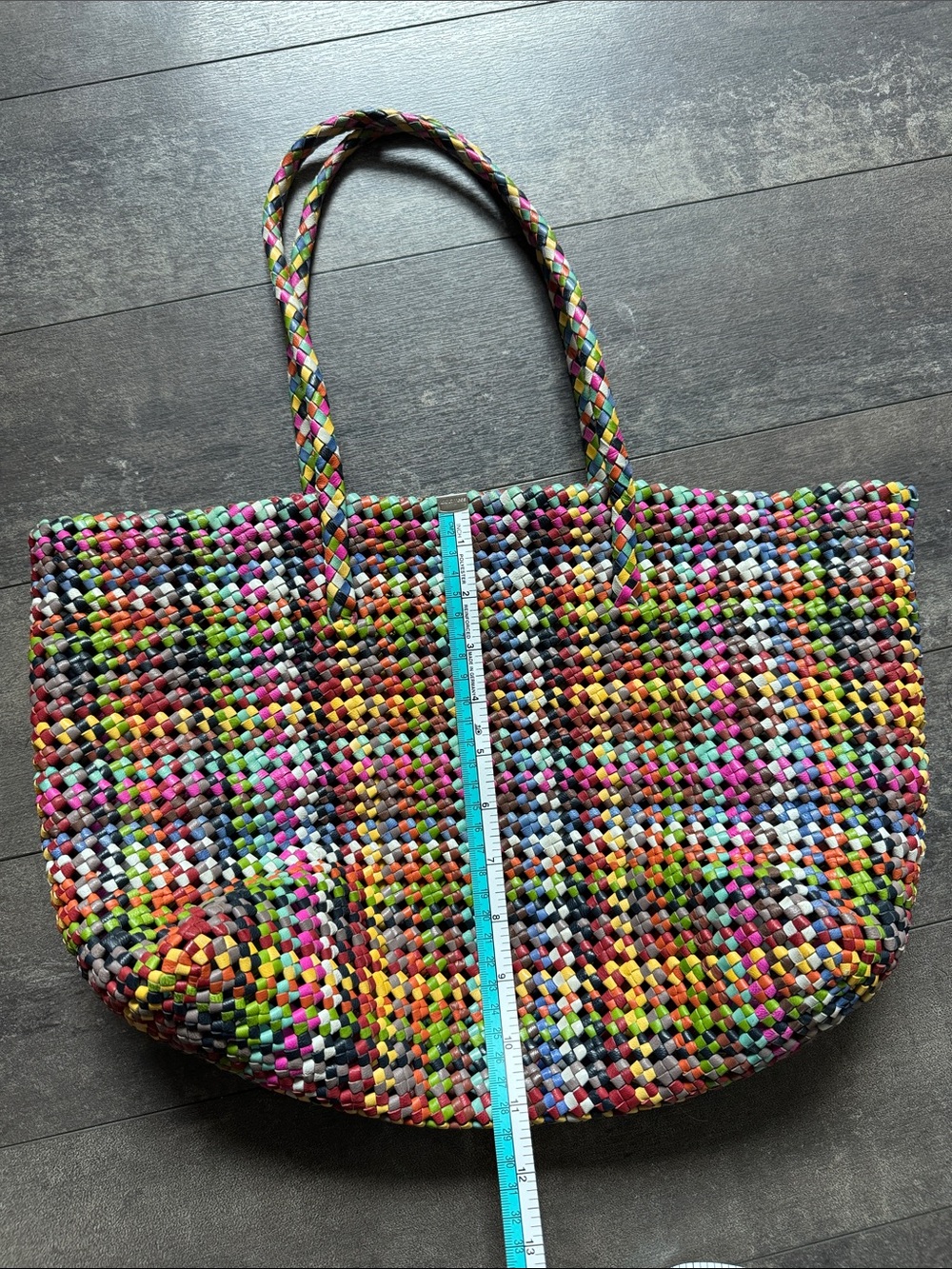 Dragon Diffusion colorful top handle shoulder bag - Picture 7 of 7